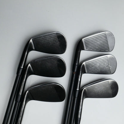 Used Titleist T100S 2021 Black Iron Set / 5 - PW / Stiff Flex