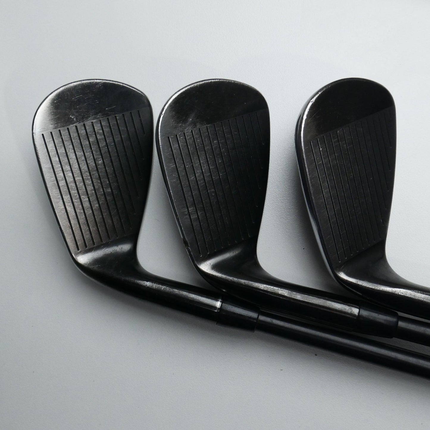 Used Titleist T100S 2021 Black Iron Set / 5 - PW / Stiff Flex