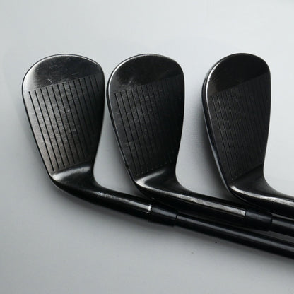 Used Titleist T100S 2021 Black Iron Set / 5 - PW / Stiff Flex