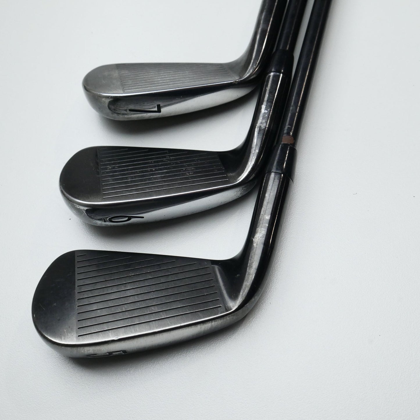 Used Titleist T100S 2021 Black Iron Set / 5 - PW / Stiff Flex