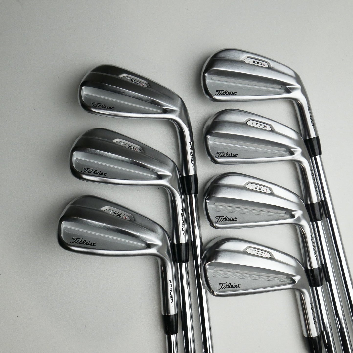 Used Titleist T100S 2021 Iron Set / 4 - PW / Stiff Flex