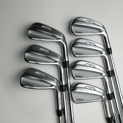 Used Titleist T100S 2021 Iron Set / 4 - PW / Stiff Flex