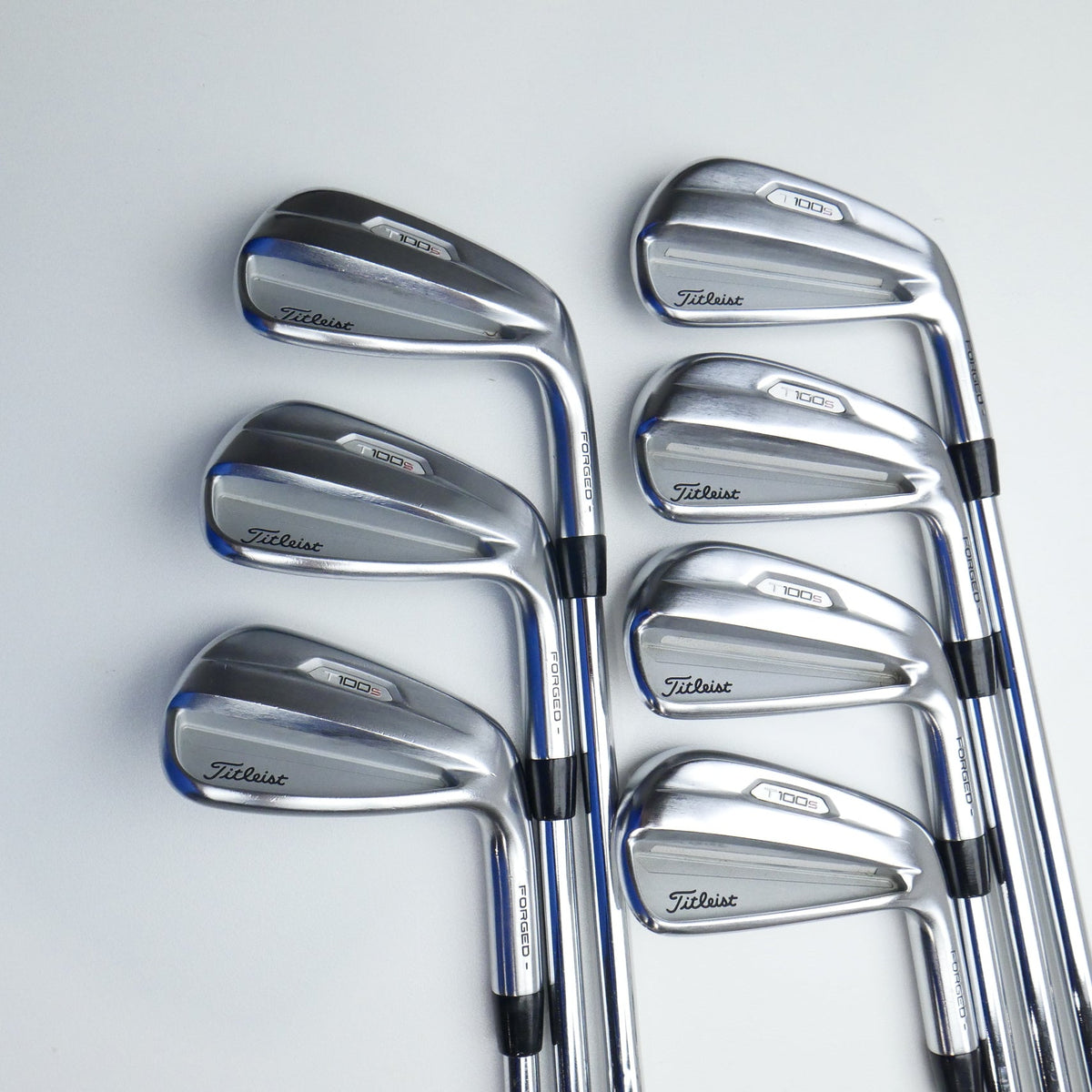 Used Titleist T100S 2021 Iron Set / 4 - PW / Stiff Flex