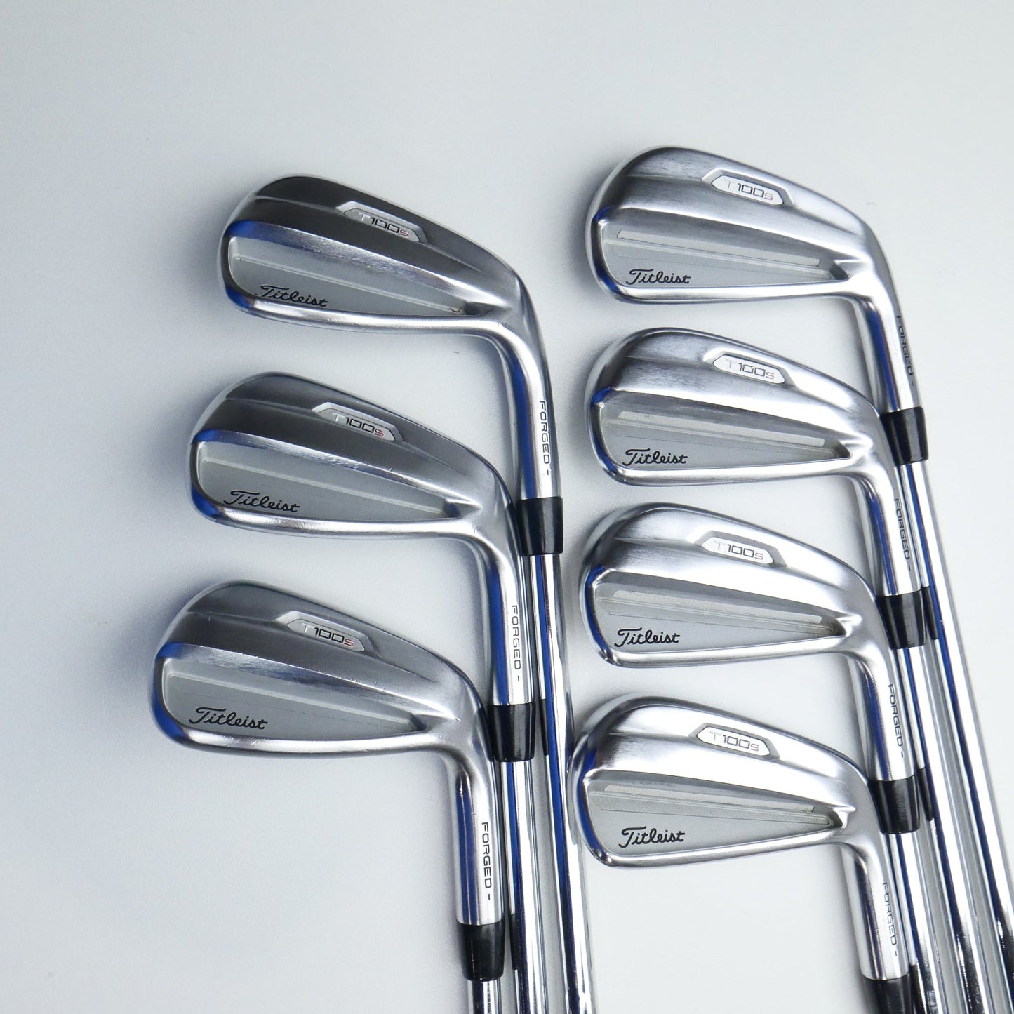 Used Titleist T100S 2021 Iron Set / 4 - PW / Stiff Flex