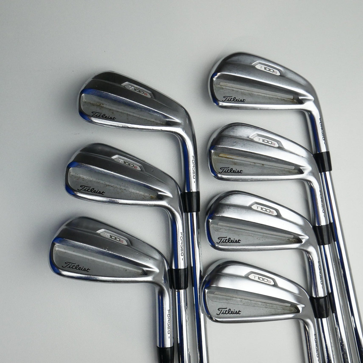 Used Titleist T100S 2021 Iron Set / 4 - PW / Stiff Flex