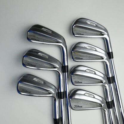 Used Titleist T100S 2021 Iron Set / 4 - PW / Stiff Flex