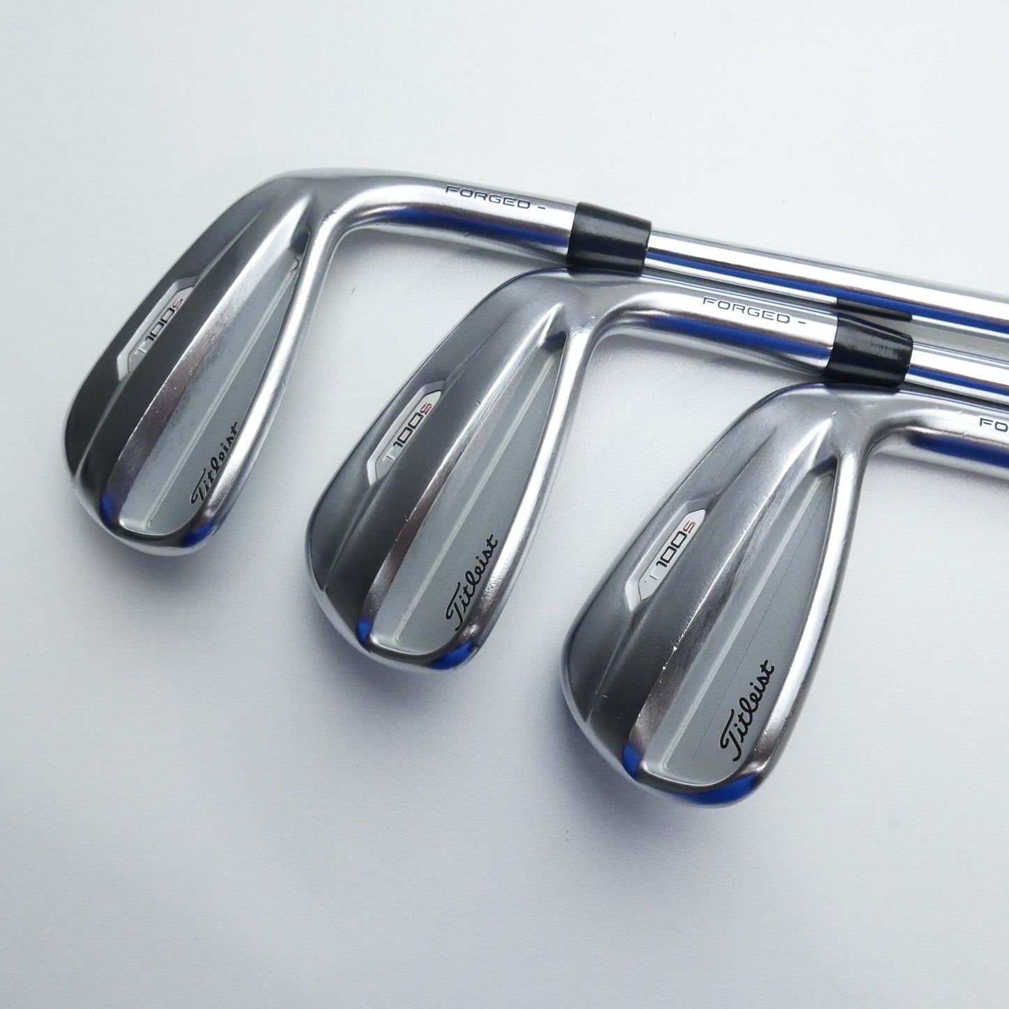 Used Titleist T100S 2021 Iron Set / 4 - PW / Stiff Flex