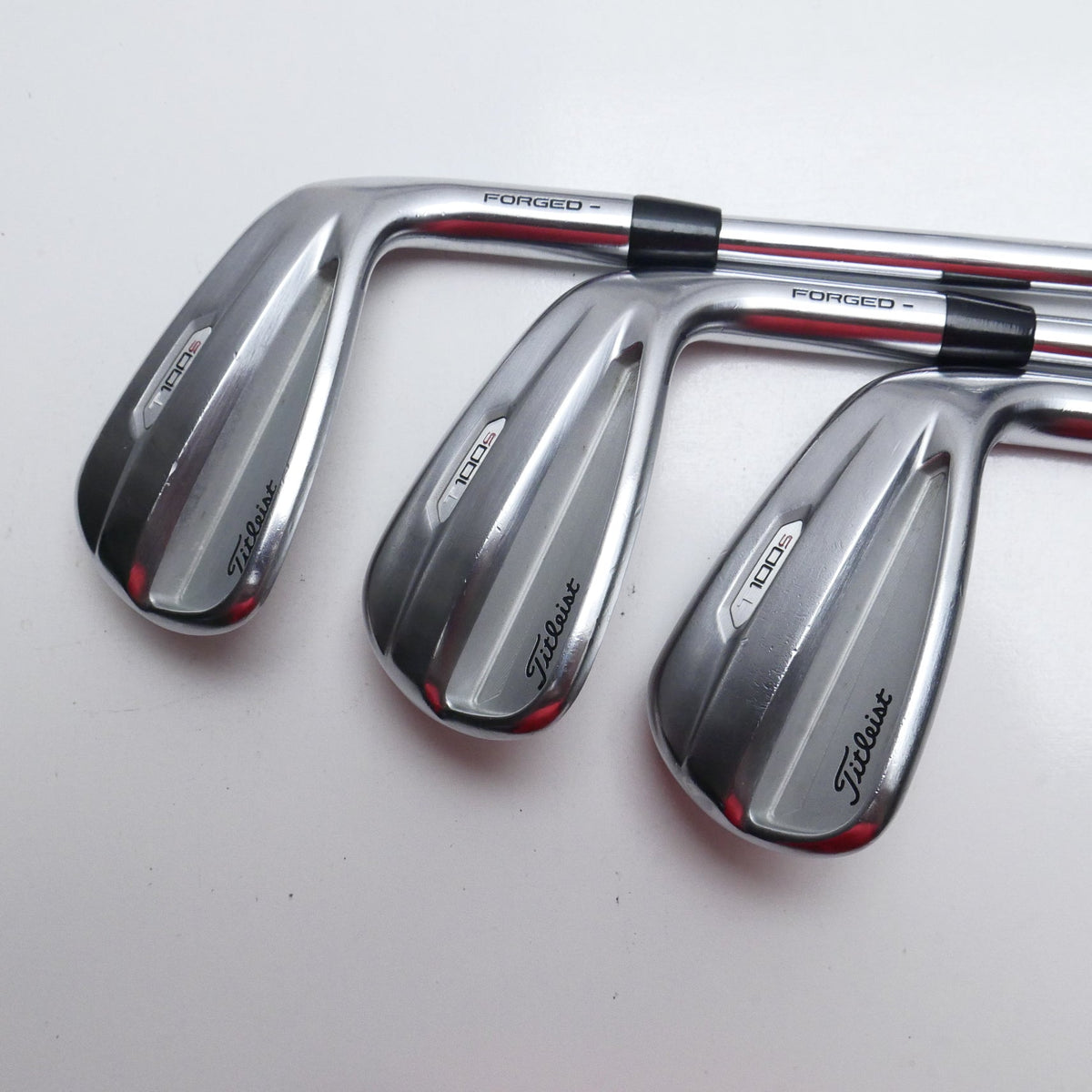Used Titleist T100S 2021 Iron Set / 4 - PW / Stiff Flex