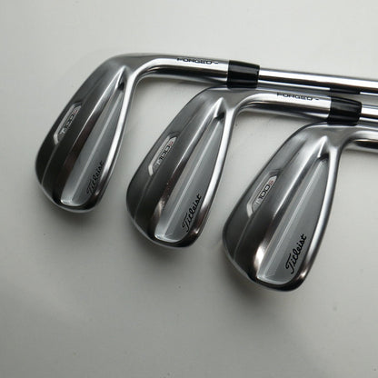 Used Titleist T100S 2021 Iron Set / 4 - PW / Stiff Flex