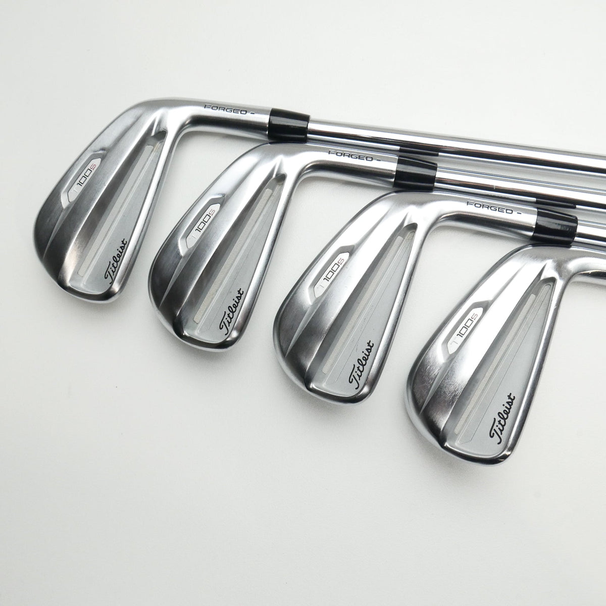 Used Titleist T100S 2021 Iron Set / 4 - PW / Stiff Flex