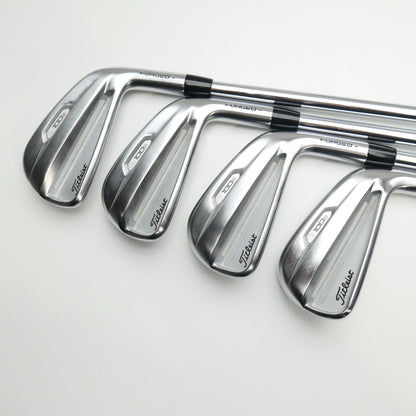 Used Titleist T100S 2021 Iron Set / 4 - PW / Stiff Flex