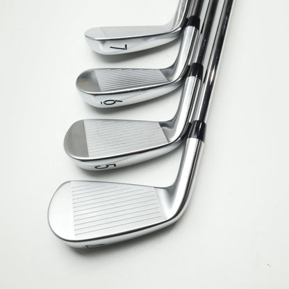 Used Titleist T100S 2021 Iron Set / 4 - PW / Stiff Flex