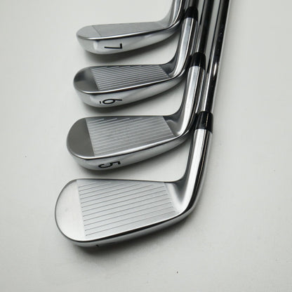 Used Titleist T100S 2021 Iron Set / 4 - PW / Stiff Flex