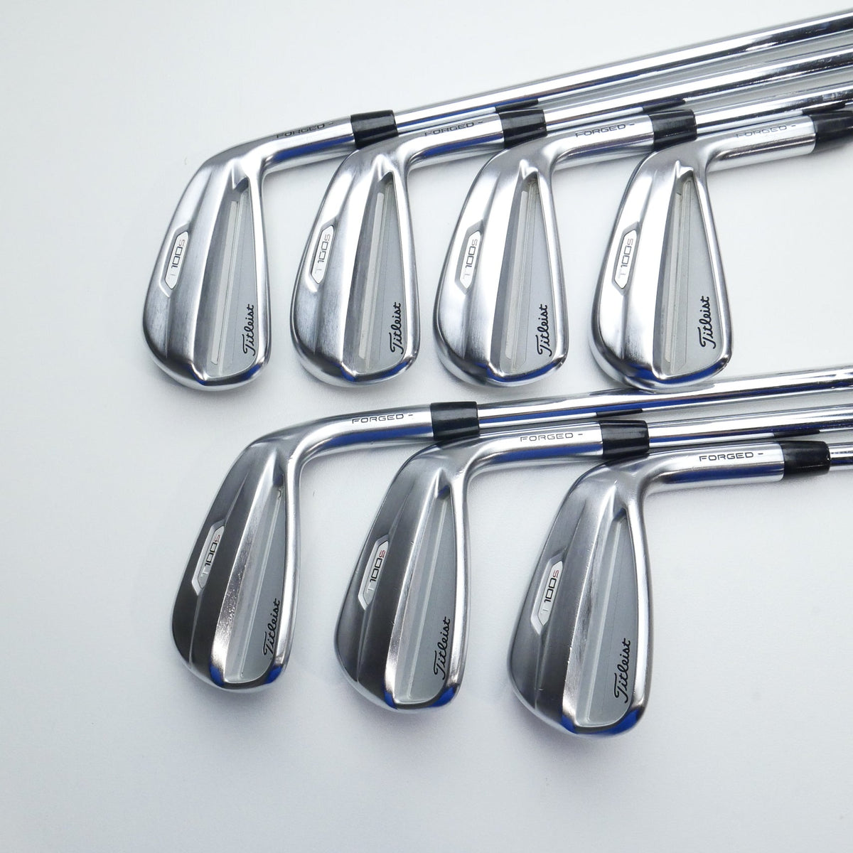 Used Titleist T100S 2021 Iron Set / 4 - PW / Stiff Flex