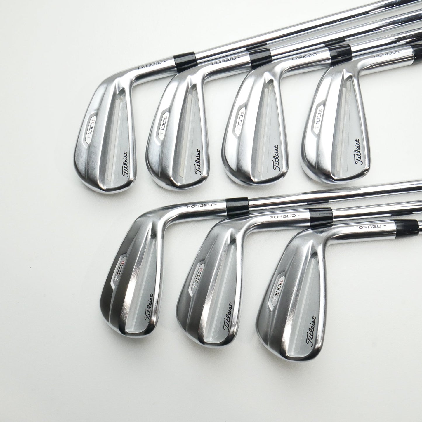 Used Titleist T100S 2021 Iron Set / 4 - PW / Stiff Flex
