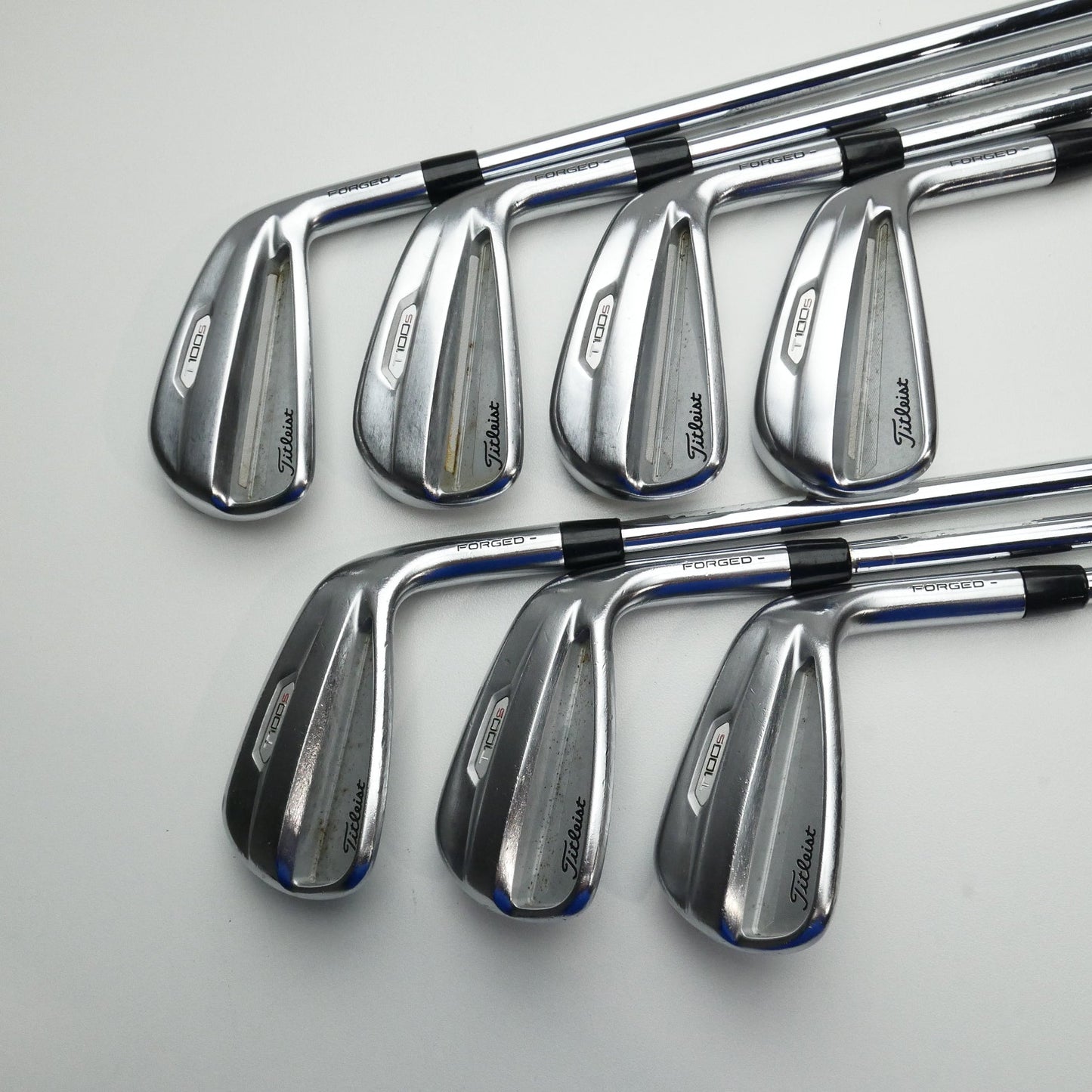 Used Titleist T100S 2021 Iron Set / 4 - PW / Stiff Flex