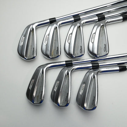 Used Titleist T100S 2021 Iron Set / 4 - PW / Stiff Flex