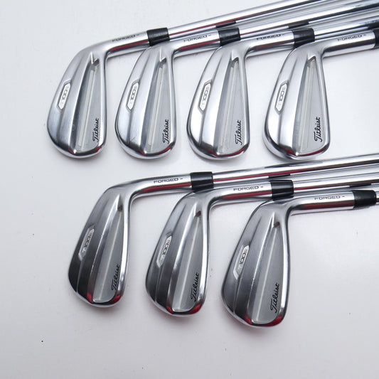 Used Titleist T100S 2021 Iron Set / 4 - PW / Stiff Flex