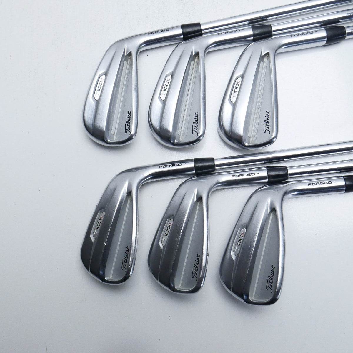 Used Titleist T100S 2021 Iron Set / 5 - PW / X-Stiff Flex