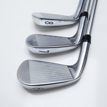 Used Titleist T100S 2021 Iron Set / 6 - PW + 48° / X-Stiff Flex