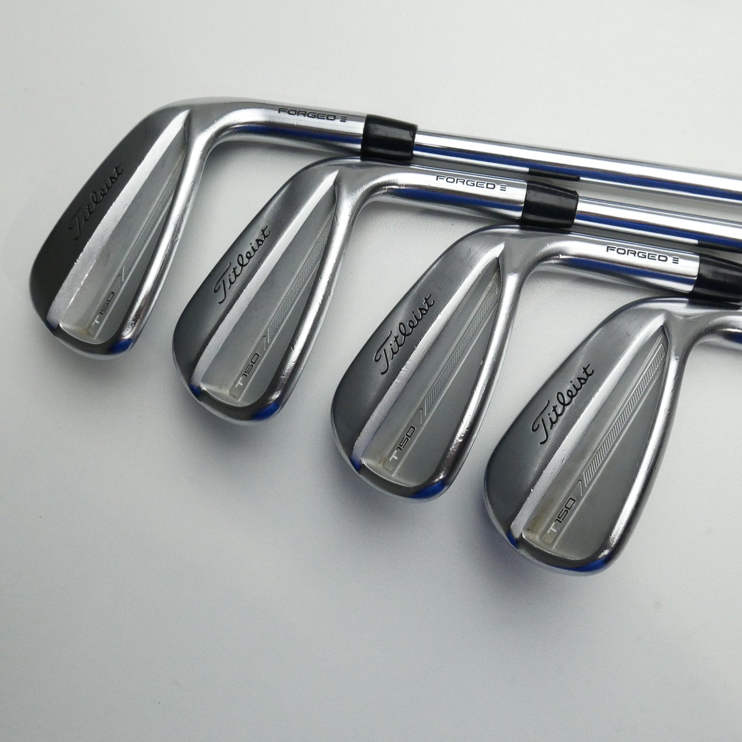 Used Titleist T150 2023 Iron Set / 4 - PW + 48° / Stiff Flex