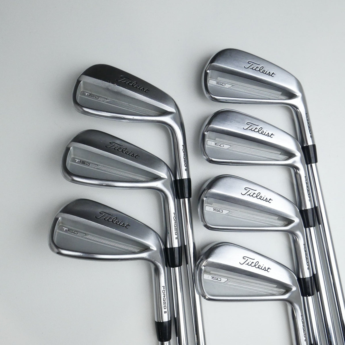 Used Titleist T150 2023 Iron Set / 4 - PW / Stiff Flex