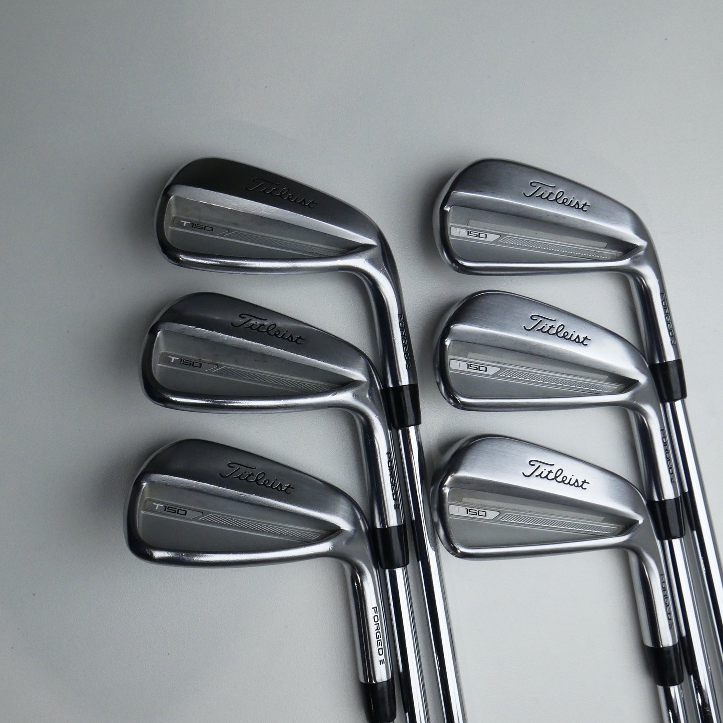 Used Titleist T150 2023 Iron Set / 5 - PW / Stiff Flex