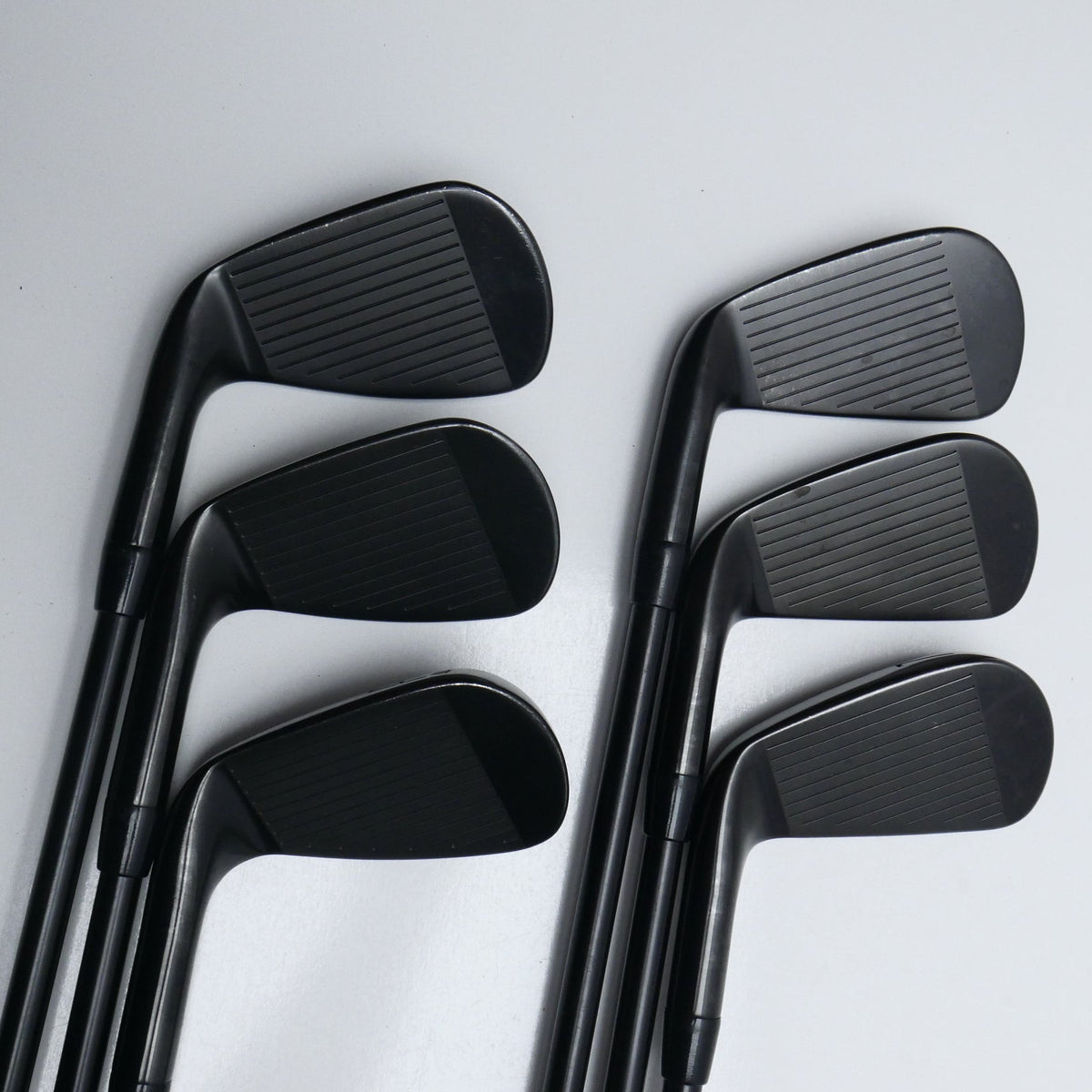 Used Titleist T150 2023 Vapor Black Iron Set / 5 - PW / Stiff Flex