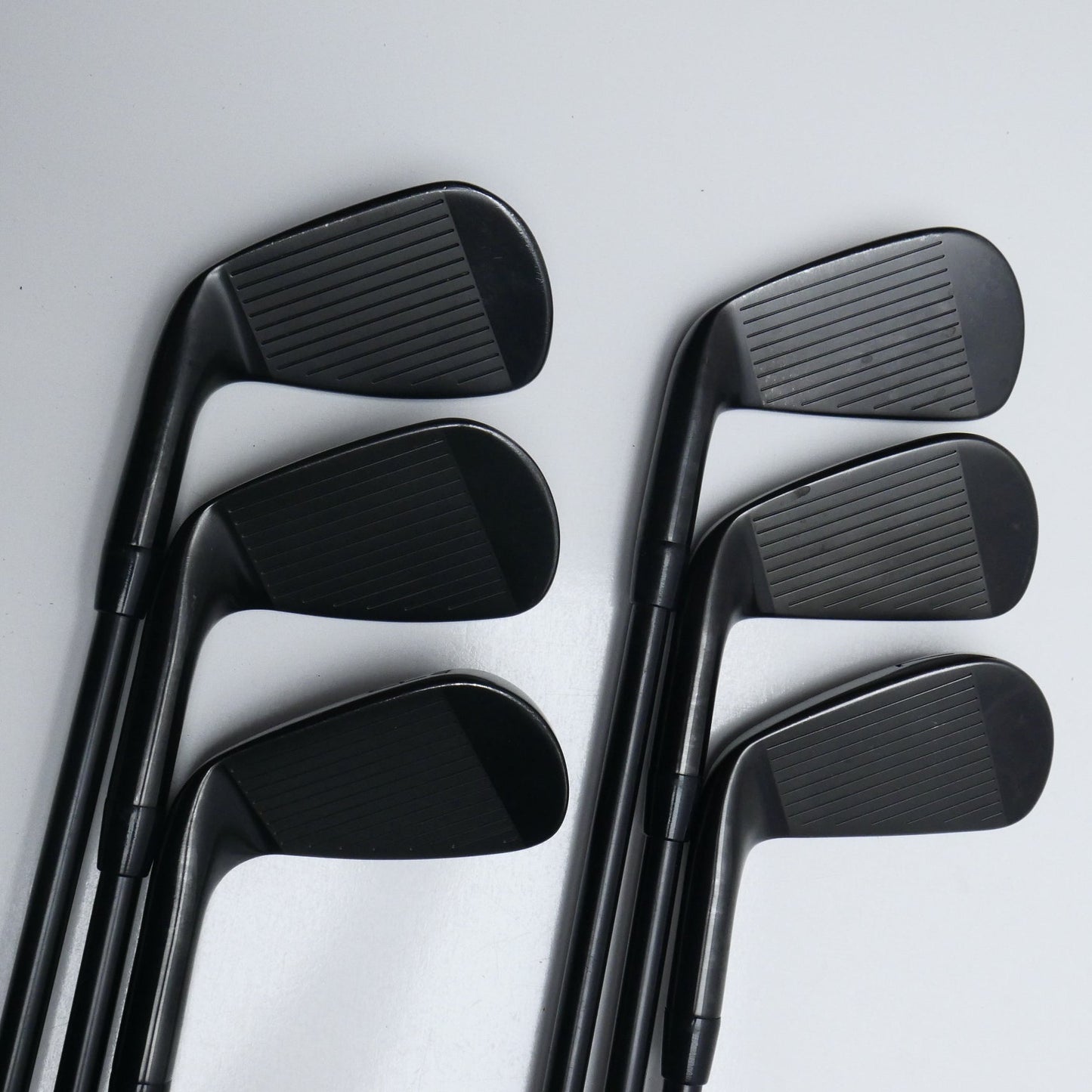 Used Titleist T150 2023 Vapor Black Iron Set / 5 - PW / Stiff Flex