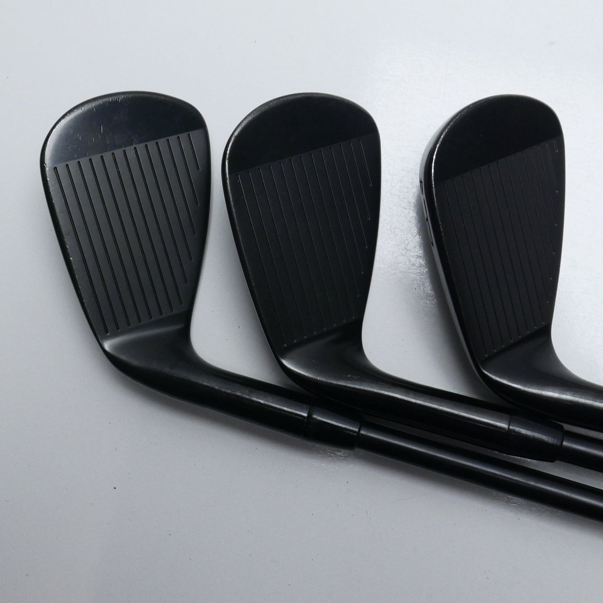 Used Titleist T150 2023 Vapor Black Iron Set / 5 - PW / Stiff Flex