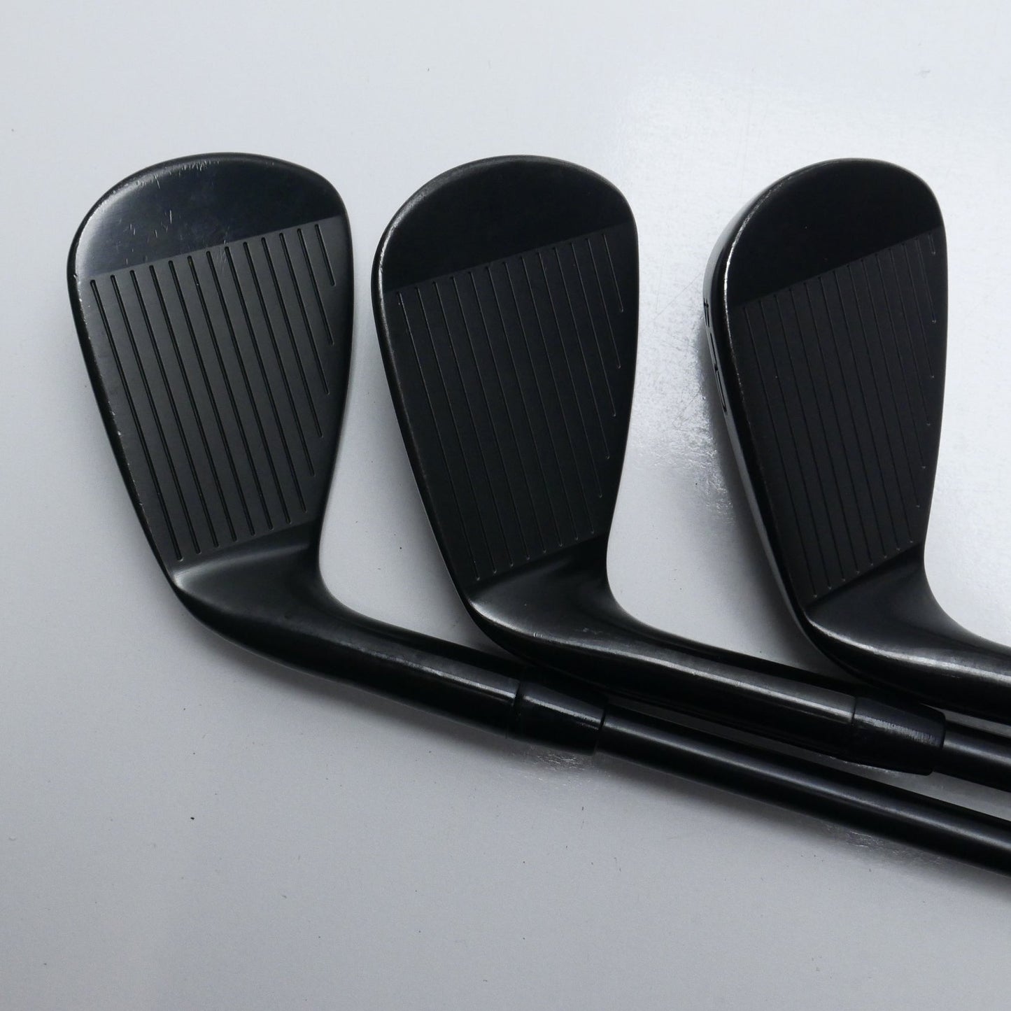 Used Titleist T150 2023 Vapor Black Iron Set / 5 - PW / Stiff Flex