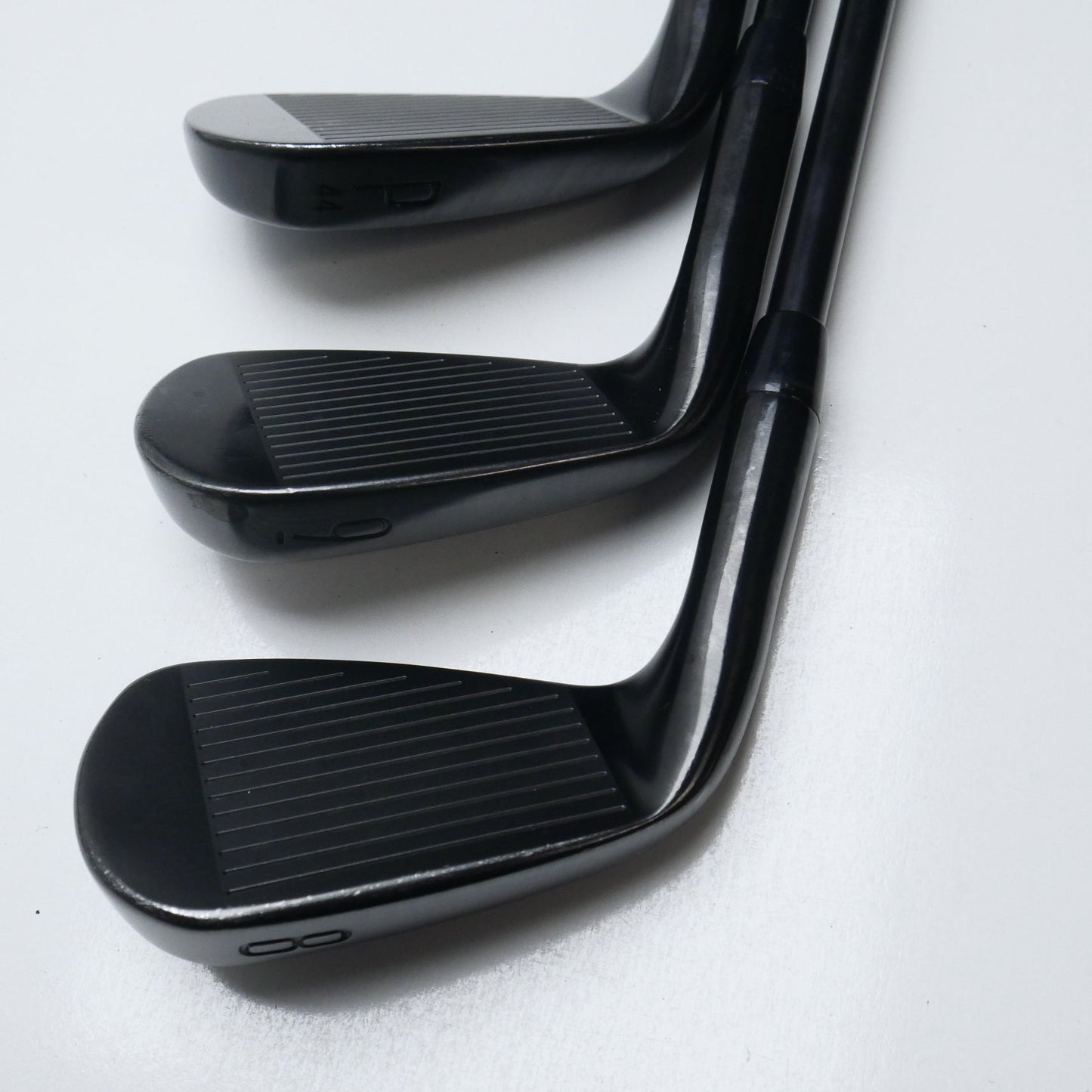 Used Titleist T150 2023 Vapor Black Iron Set / 5 - PW / Stiff Flex