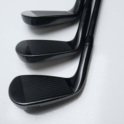 Used Titleist T150 2023 Vapor Black Iron Set / 5 - PW / Stiff Flex