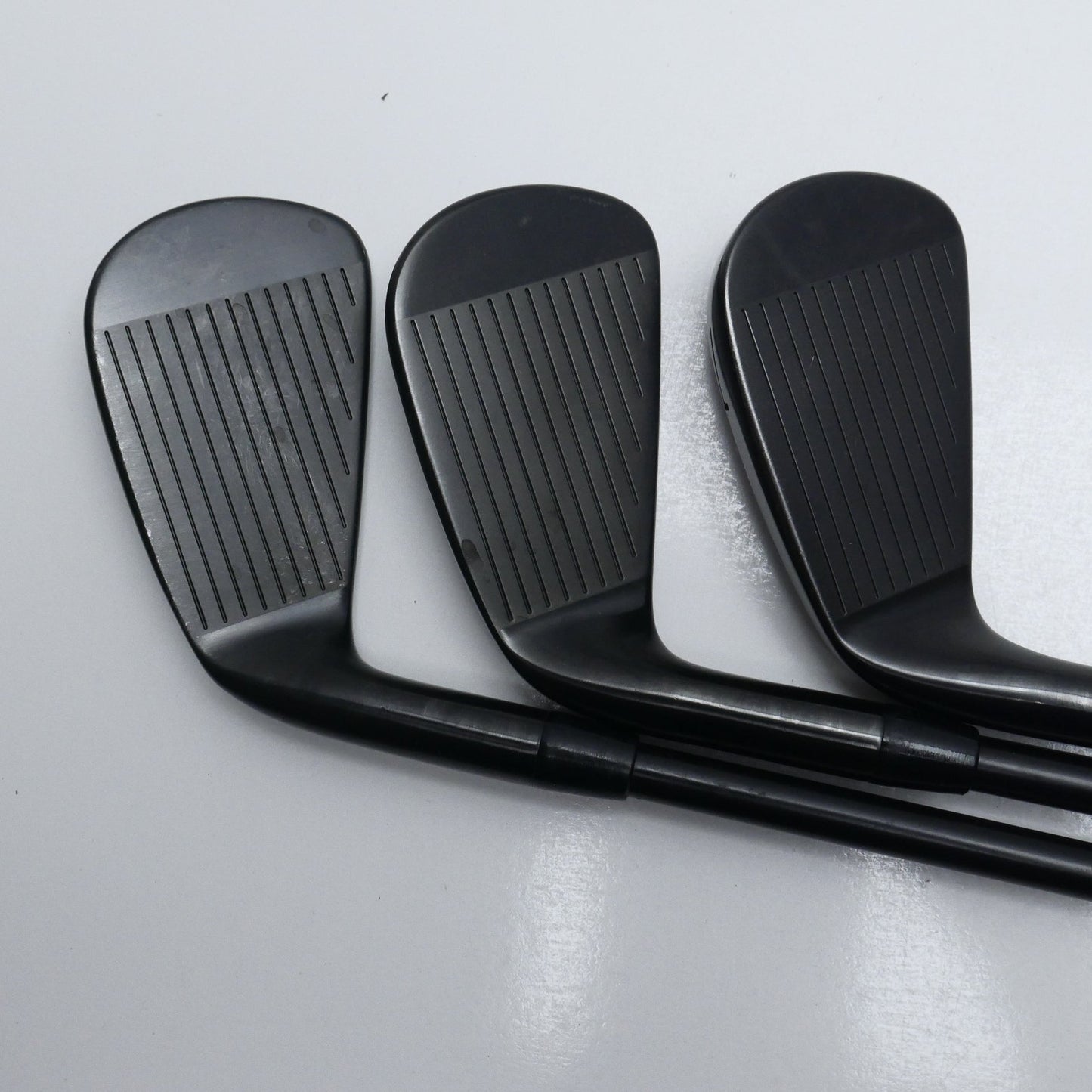 Used Titleist T150 2023 Vapor Black Iron Set / 5 - PW / Stiff Flex