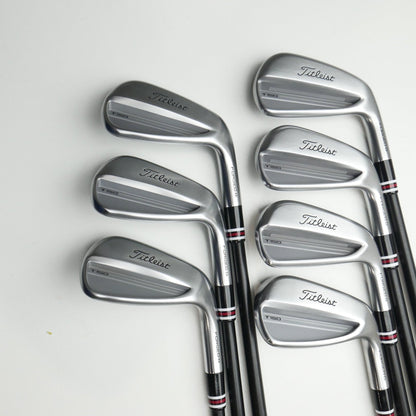 Used Titleist T150 2025 Iron Set / 5 - PW + 48° / Stiff Flex