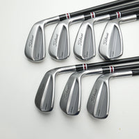 Used Titleist T150 2025 Iron Set / 5 - PW + 48° / Stiff Flex