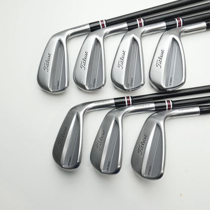 Used Titleist T150 2025 Iron Set / 5 - PW + 48° / Stiff Flex