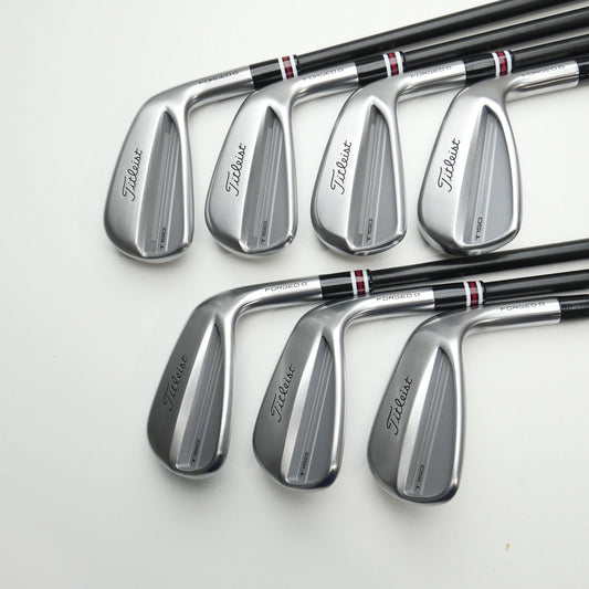 Used Titleist T150 2025 Iron Set / 5 - PW + 48° / Stiff Flex