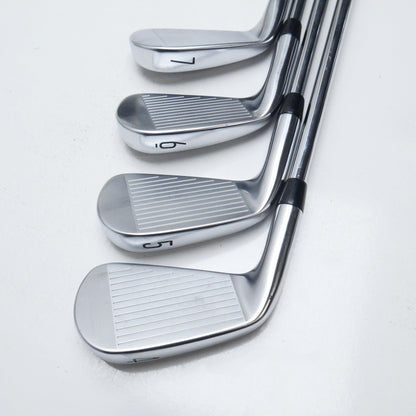 Used Titleist T150 23 & T100 23 Combo Iron Set / 4 - PW / X-Stiff Flex