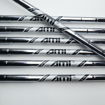 Used Titleist T200 2021 Iron Set / 5 - PW + 48° / Stiff Flex