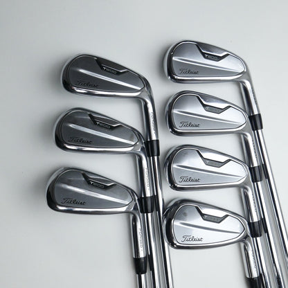 Used Titleist T200 2021 Iron Set / 5 - PW + 48° / Stiff Flex