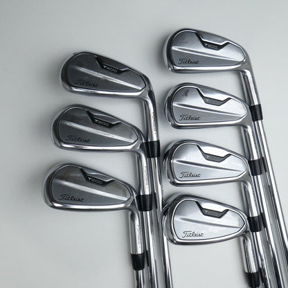 Used Titleist T200 2021 Iron Set / 5 - PW + 48° / Stiff Flex