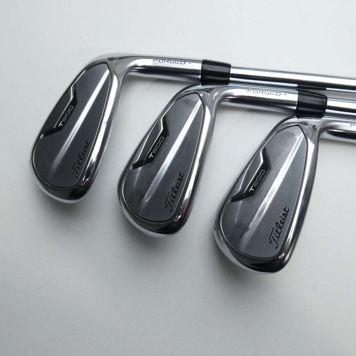 Used Titleist T200 2021 Iron Set / 5 - PW + 48° / Stiff Flex