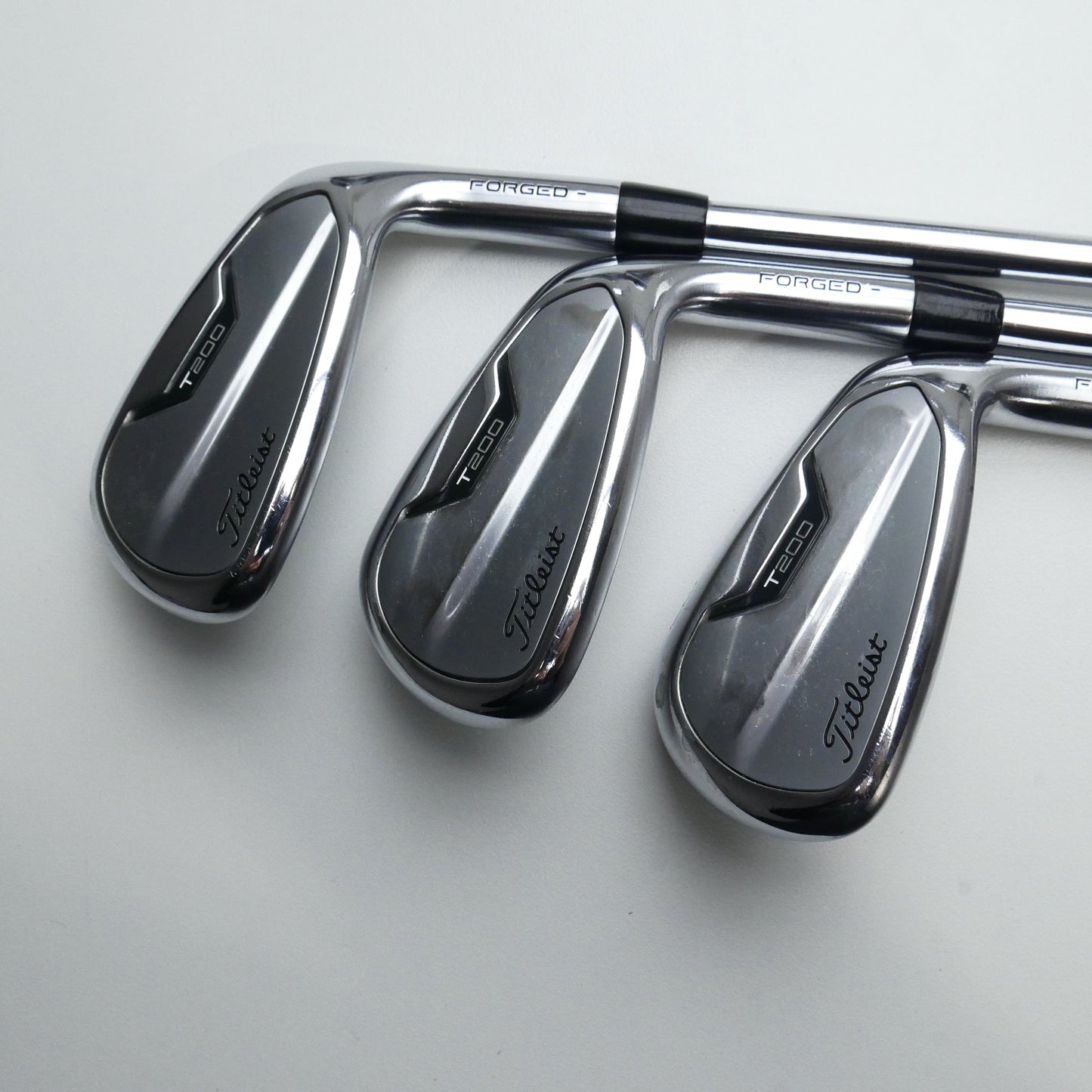 Used Titleist T200 2021 Iron Set / 5 - PW + 48° / Stiff Flex