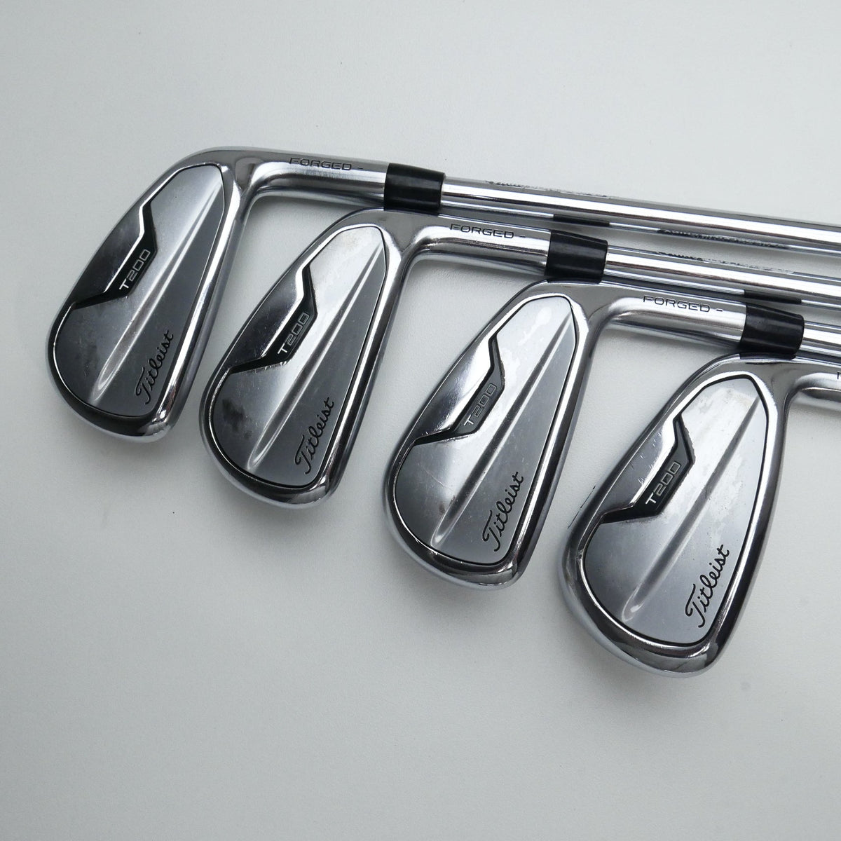 Used Titleist T200 2021 Iron Set / 5 - PW + 48° / Stiff Flex