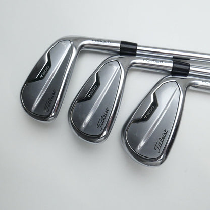 Used Titleist T200 2021 Iron Set / 7 - PW + 48° / Stiff Flex