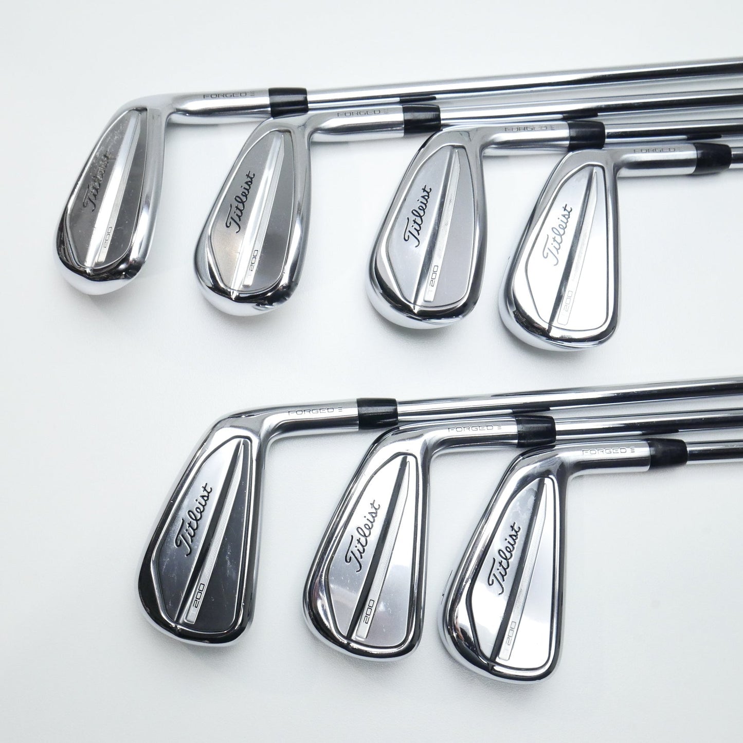 Used Titleist T200 2023 Iron Set / 4 - PW / Regular Flex