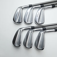 Used Titleist T200 & T100 2023 Combo Iron Set / 5 - PW / Stiff Flex