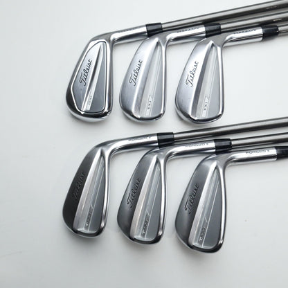 Used Titleist T200 & T100 2023 Combo Iron Set / 5 - PW / Stiff Flex