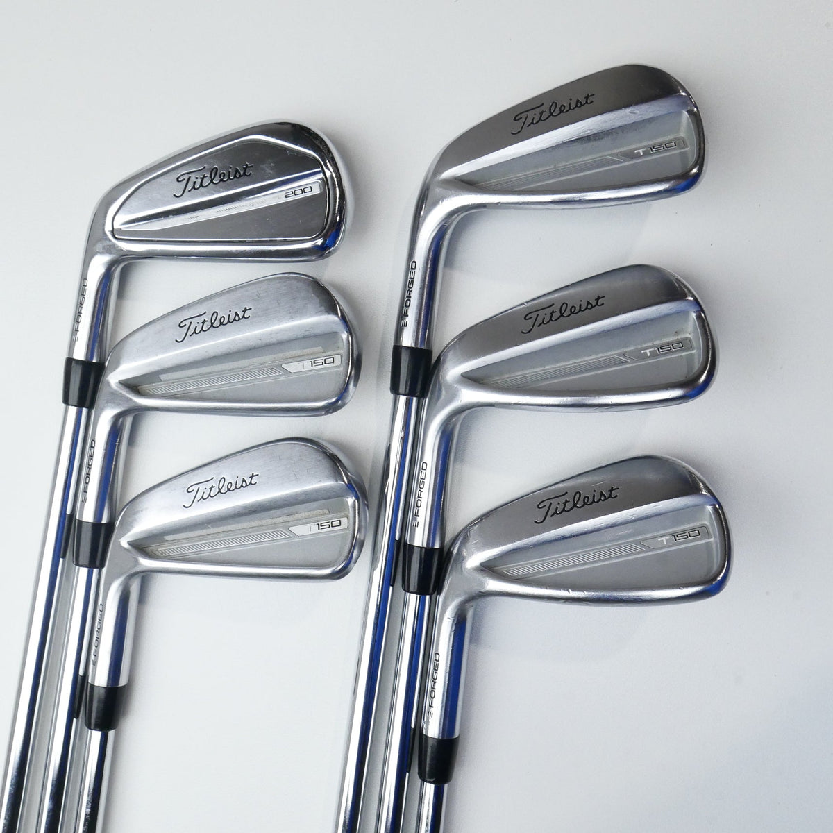 Used Titleist T200 & T150 2023 Combo Iron Set / 5 - PW / Regular / Left-Handed